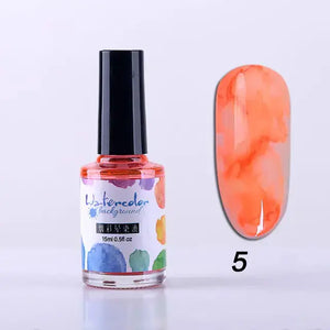 Watercolor Nail Ink Rieworkes