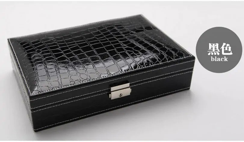 Cosmetic Leather Jewelry Box Rieworkes
