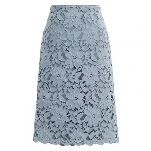 Lace Elegant Office Skirts Rieworkes