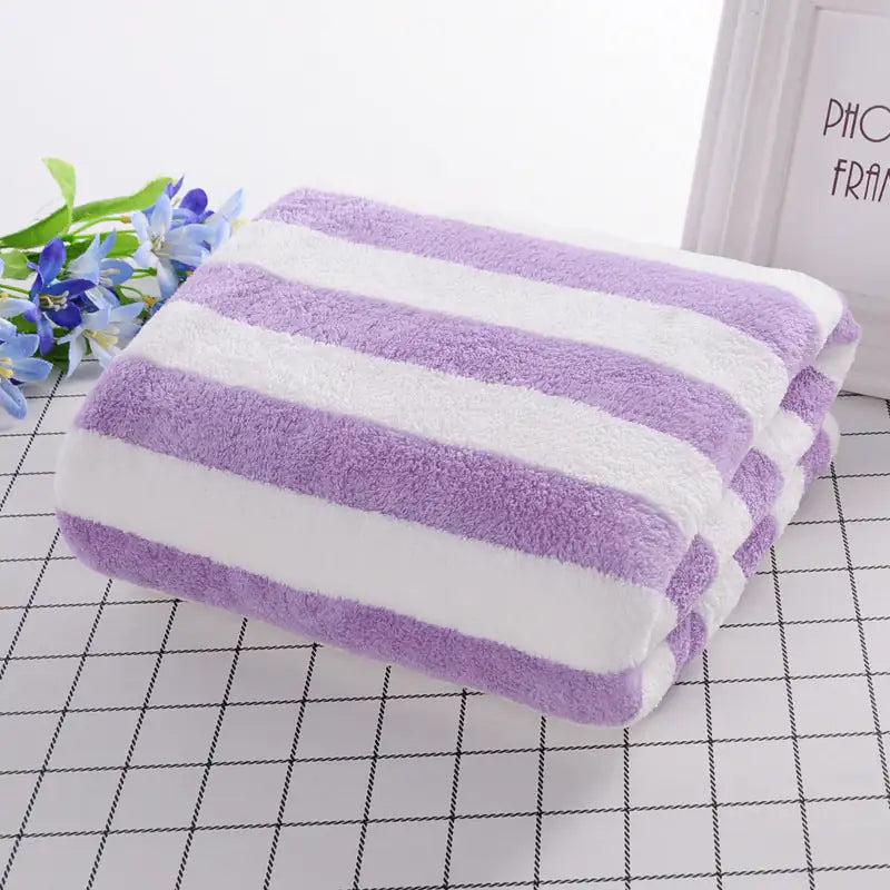 Coral Velvet Bath Towels Rieworkes