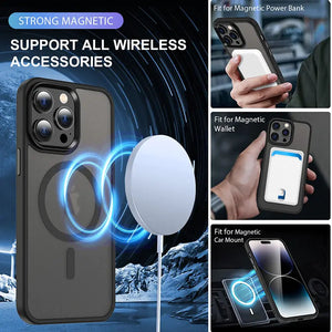 Luxury Magnetic Wireless Charging Case for iPhone Rieworkes