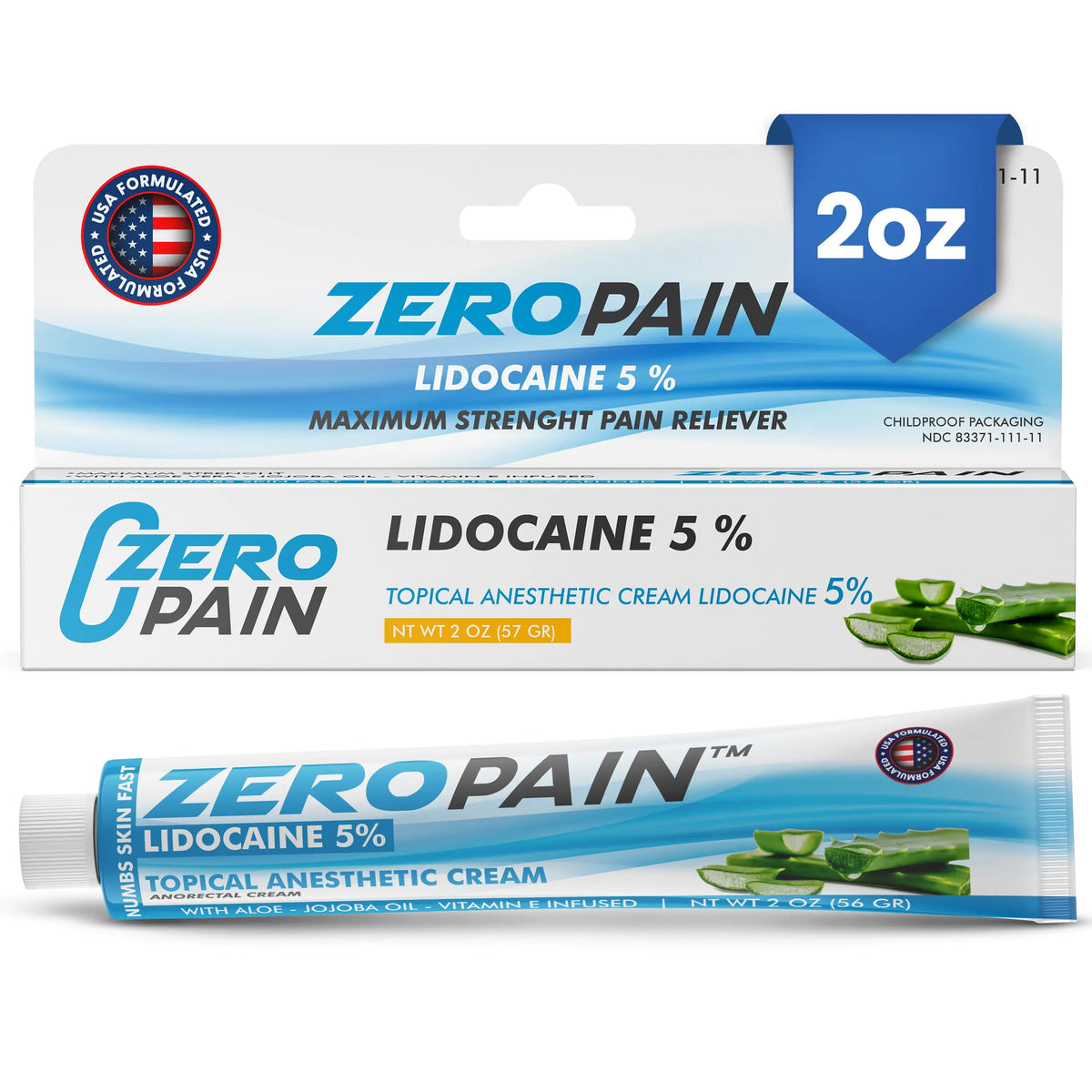 ZeroPain Painless Tattoo Numbing Cream Lidocaine Cream for Tattoo Pain Relief Hemorrhoid Cream numbing cream for piercing numbing cream for tattoos extra strength numbing cream Pain Cream Mimarta