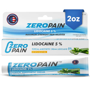 ZeroPain Painless Tattoo Numbing Cream Lidocaine Cream for Tattoo Pain Relief Hemorrhoid Cream numbing cream for piercing numbing cream for tattoos extra strength numbing cream Pain Cream Mimarta