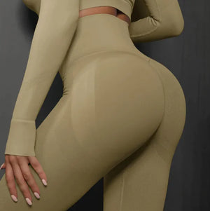 High Waist Seamless Yoga Pants Rieworkes