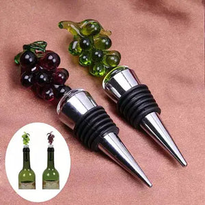 Hearty Wines Pair Of Wine Stoppers For Wine Lovers Rieworkes