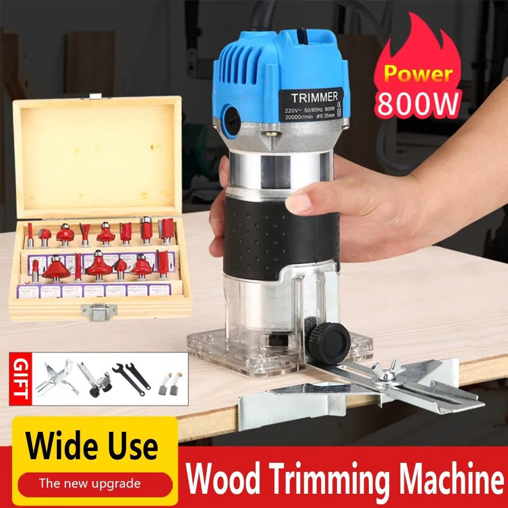 800W Electric Wood Trimming Machine Rieworkes