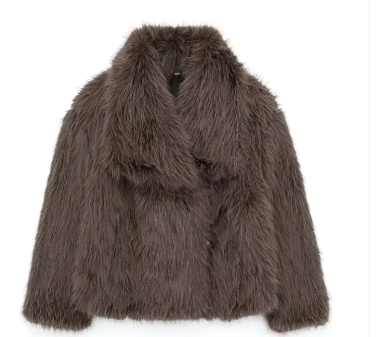 Winter Plush Coat Mimarta
