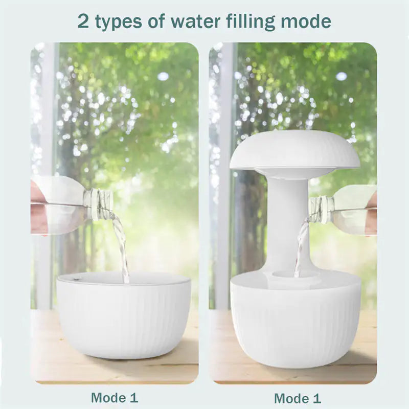 Anti-gravity Air Humidifier Levitating Water Drops Cool Mist Maker Fogger Rieworkes