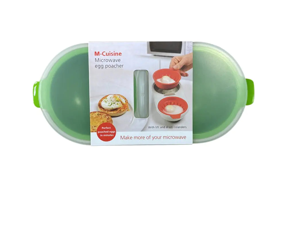 Round Double Cup Microwave Egg Poacher Rieworkes