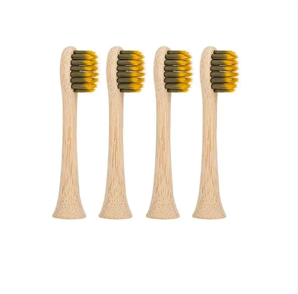 Organic Bamboo Biodegradable Electric Toothbrush Head Rieworkes