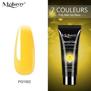 Poly Acrylic Gel: 15ML UV Gel for Nail Extension - 38 Colors Rieworkes
