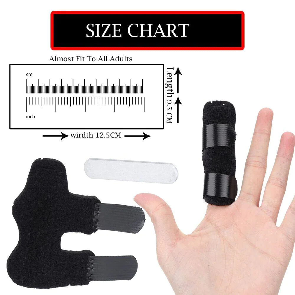 Adjustable Trigger Finger Splint Straightener Corrector Brace Support Protector Rieworkes