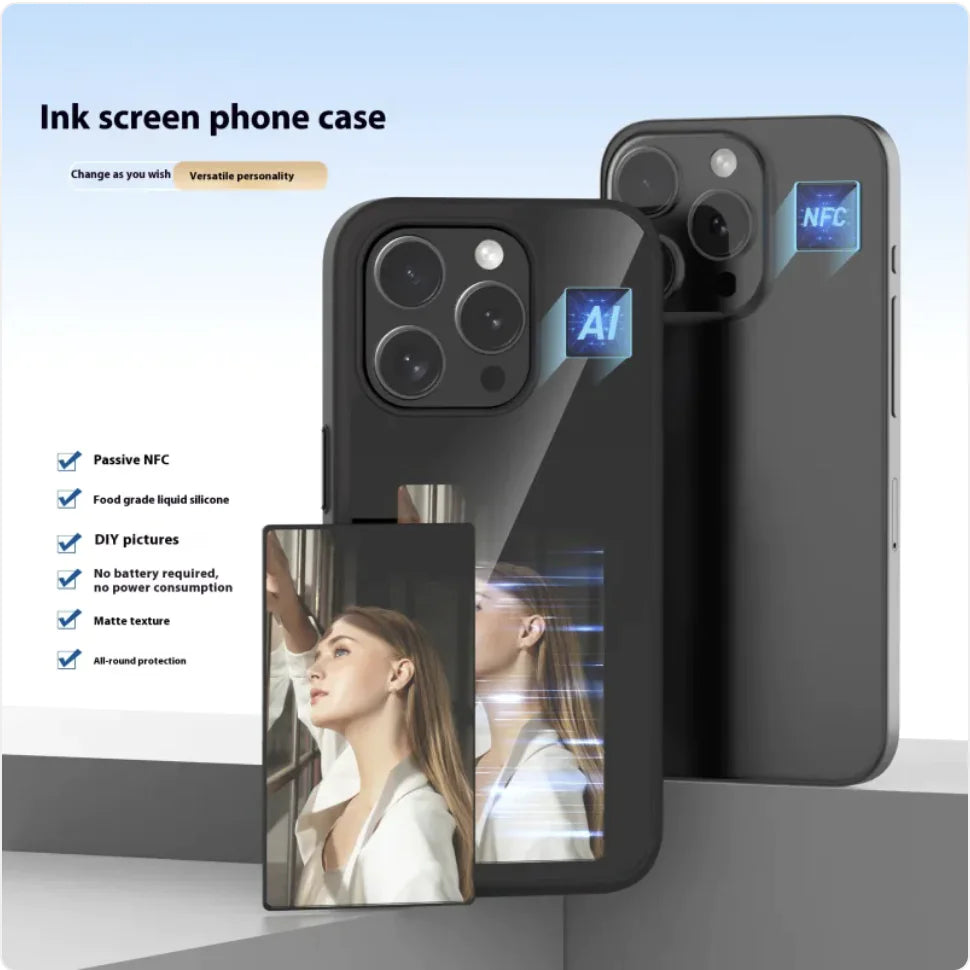DIY Phone Case with Smart Projection Screen – 4 Colors Rieworkes