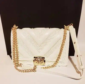 Luxury Chevron Quilted Flap Bag Mimarta