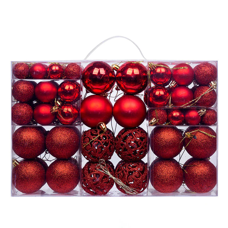 Christmas Ball Decorations 100 pcs Rieworkes