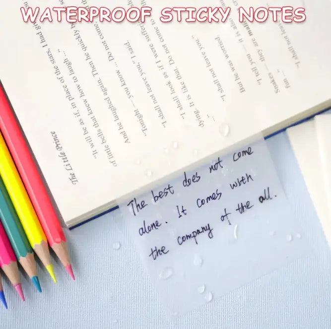 Transparent Note Sticker Rieworkes