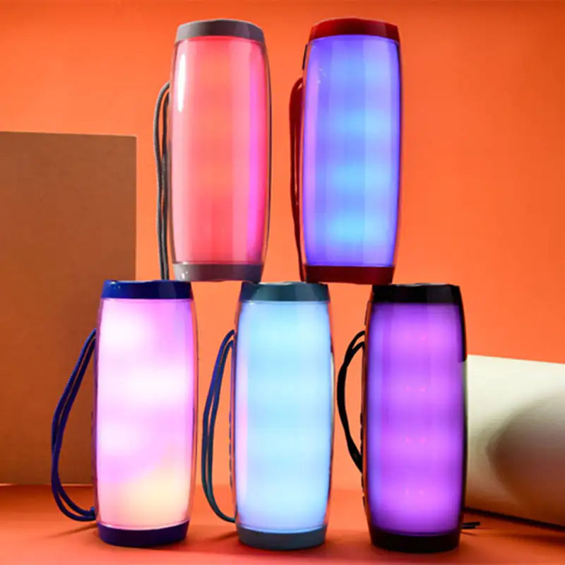 Rainbow LED Bluetooth Speakers In Vibrant Colors Rieworkes