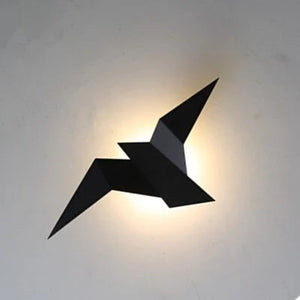 Nordic Iron Bird Wall Lamp for Home Decor Rieworkes