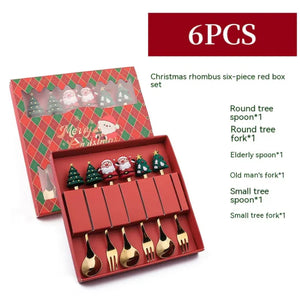 Festive Stainless Steel Christmas Spoon Rieworkes