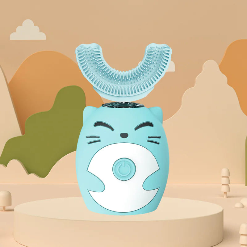 Children's U-shaped Ultrasonic Electric Toothbrush Rieworkes