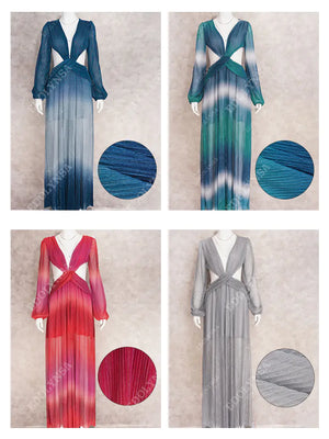 Women's Long Lantern Sleeve Dress Rieworkes