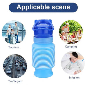 Male Female Portable Urinal Travel Camping Car Toilet Pee Bottle Emergency Kit Rieworkes