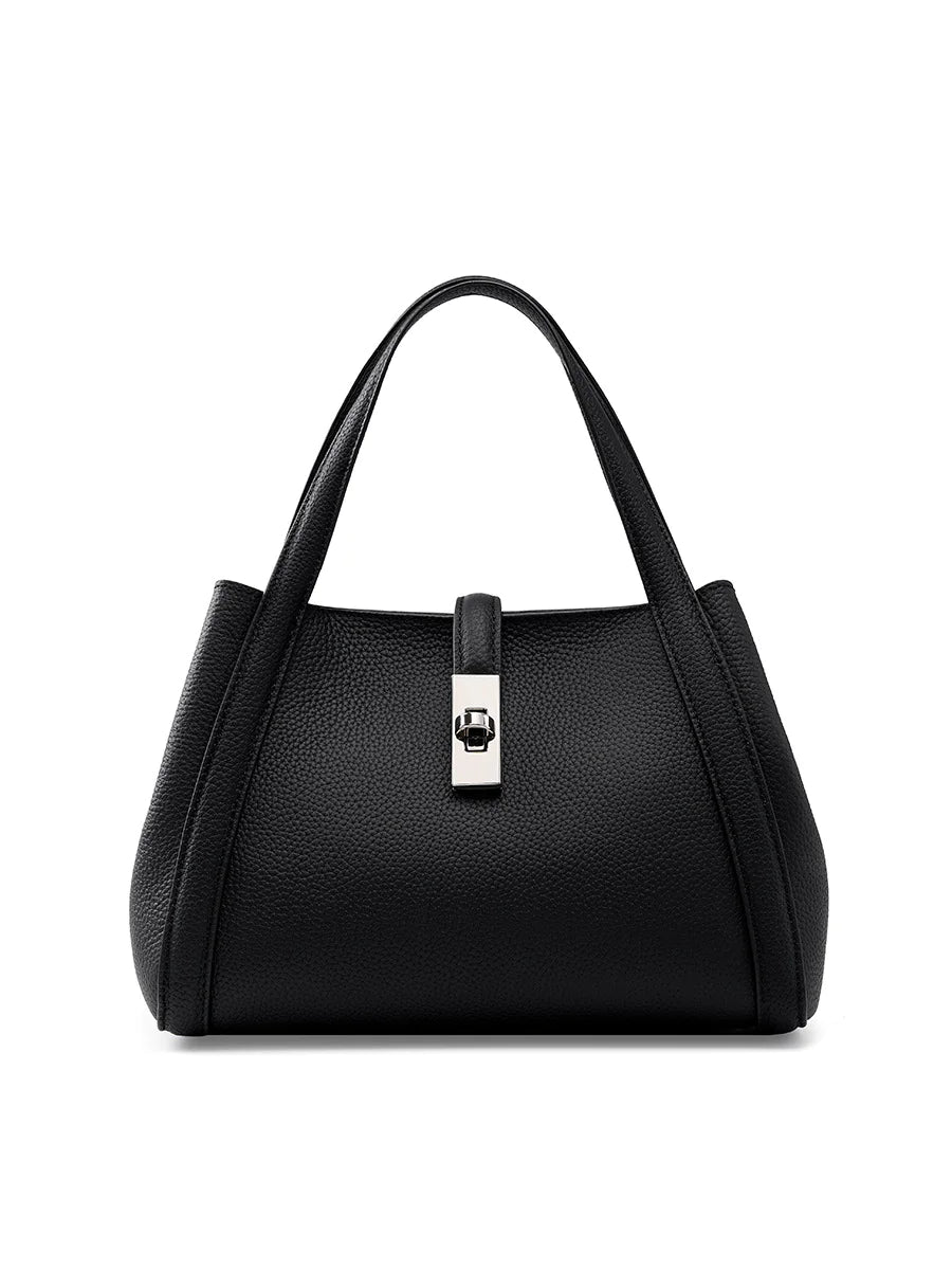 Fashionable Korean-style Large-capacity Leather Handbag Rieworkes