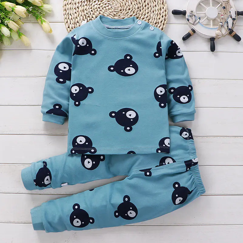 Boys' Cotton Autumn Winter Underwear Set (Wholesale) Mimarta