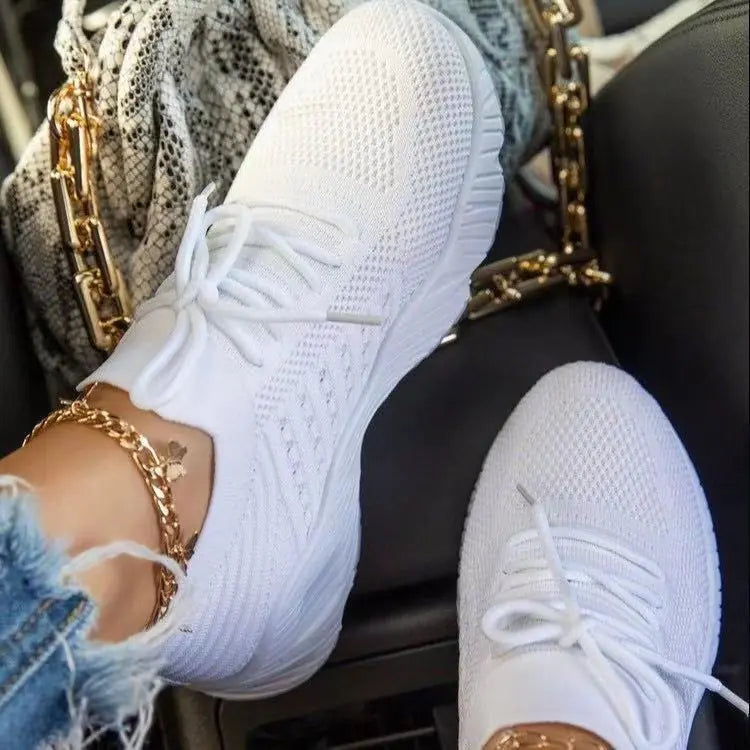Womens Running Trainers Ladies Sneakers Slip On Walking Gym Comfy Fashion Shoes Rieworkes