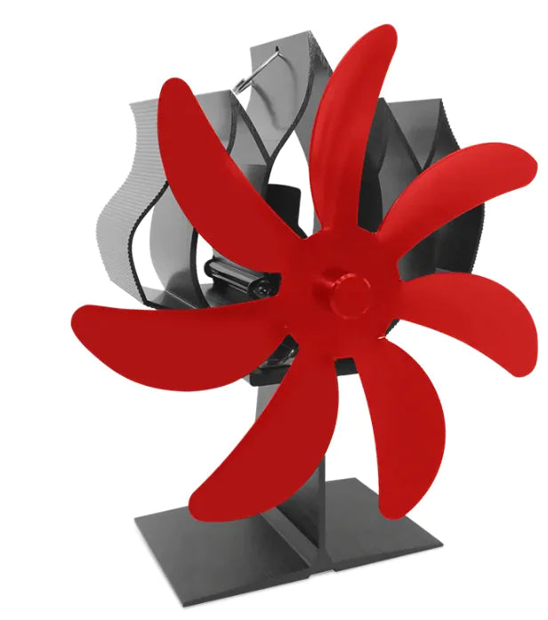 Ice Fishing Fire Protection Fireplace Fan – Efficient Heat Distribution Fan Mimarta