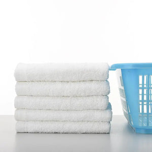 White Cotton Bath Towels Rieworkes