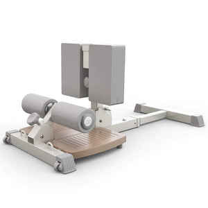 leikefitness Deluxe Multi-Function Deep Sissy Squat Bench Home Gym Workout Station Leg Exercise Machine (Beige-8300) Mimarta