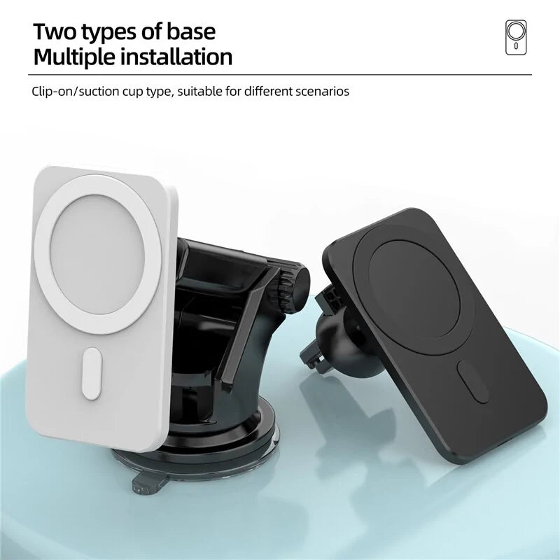 Magsafe Wireless Car Charger Mount for iPhone 12 Series Rieworkes