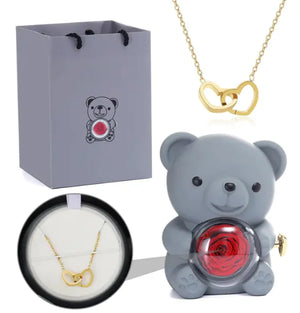 Lux Clover Necklace in Gift Box Rieworkes