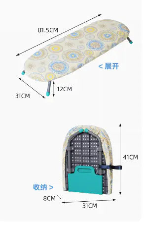 Mini Foldable Ironing Board - Compact &amp; Portable Design Mimarta