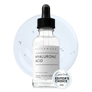 Pure Hyaluronic Acid Serum for Face - Plumping, Anti-Aging & Hydrating - Fragrance-Free, Pairs Well with Vitamin C Face Serum & Hylunaric Acid Moisturizer, 29ml/1 oz 1 Fl Oz (Pack of 1) Rieworkes