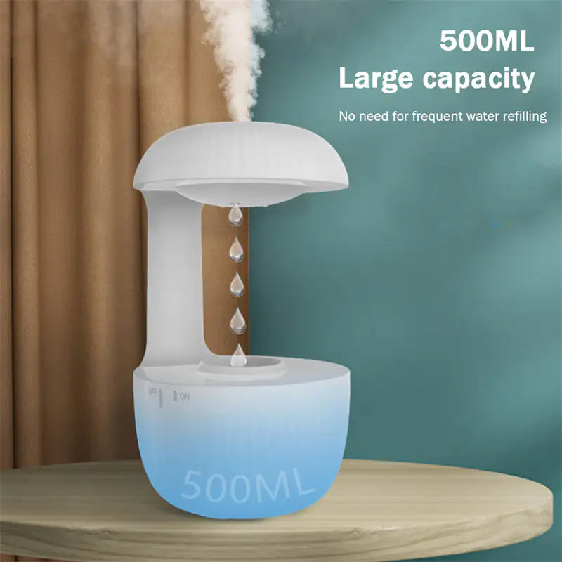 Anti-gravity Air Humidifier Levitating Water Drops Cool Mist Maker Fogger Rieworkes