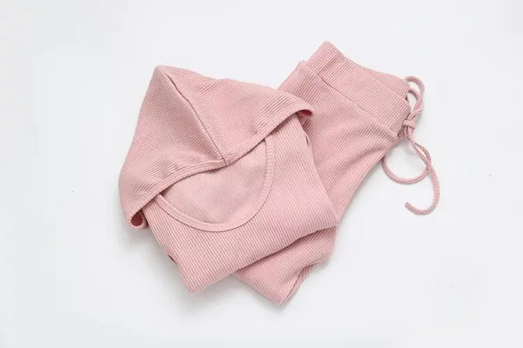 European Style Women's Hooded Sweatshirt and Pants Set Mimarta