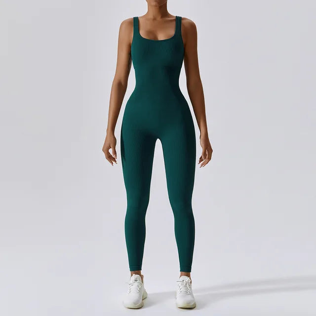 Workout Long Sleeve Rompers Sportswear Gym Rieworkes