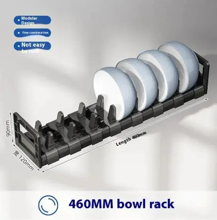 Kitchen Bowl Dish Tableware Storage Rack Rieworkes