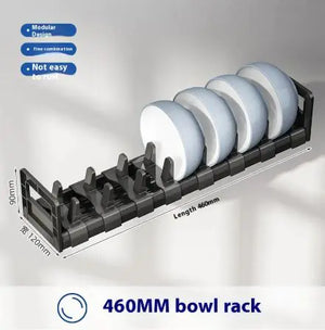 Kitchen Bowl Dish Tableware Storage Rack Rieworkes