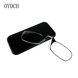 Legless Clamp Nose Reading Glasses For Both Men And Women +2.00 +2.50 Rieworkes