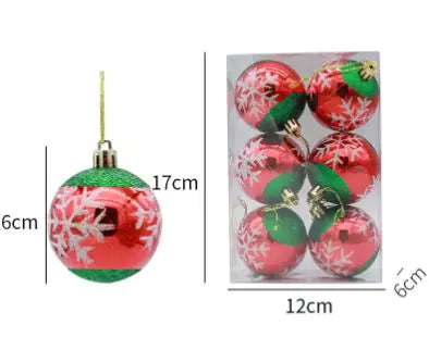 Glitter Christmas Balls Rieworkes