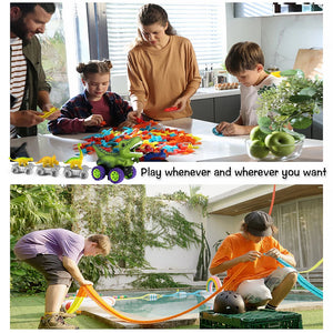 Climbing Anti Gravity Rail Car Toys Rieworkes