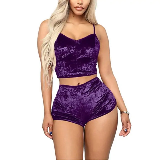 Ladies Satin Pajama Set Rieworkes