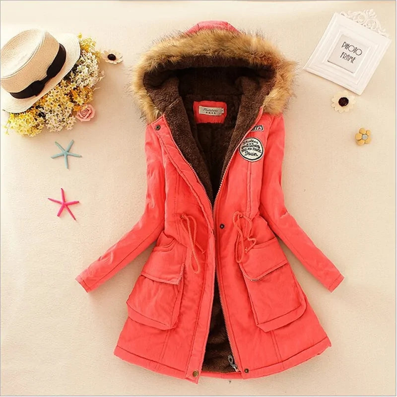 Women's Preppy Style Winter Coat Rieworkes