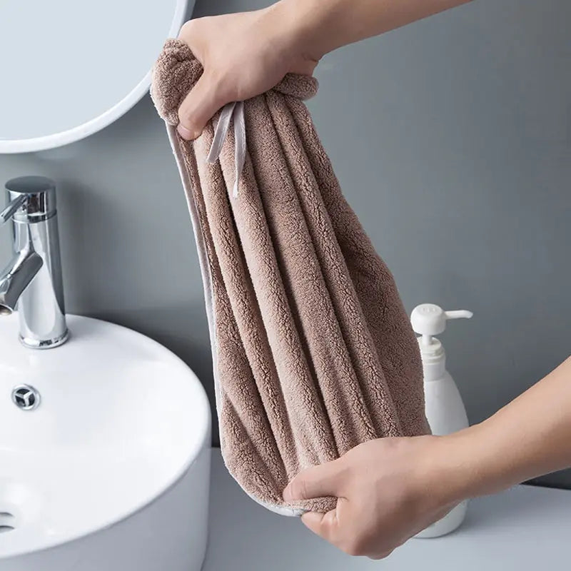 Microfiber Soft Quick Dry Cleaning Bowknot Hand Towels Rieworkes