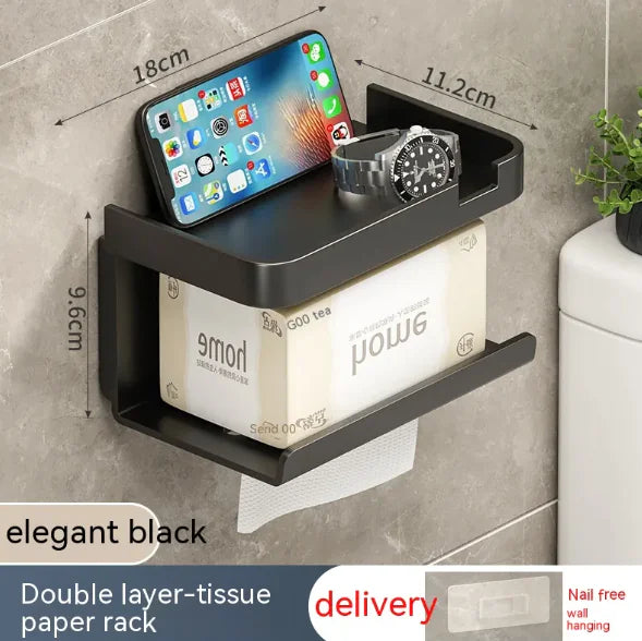 Toilet Tissue Box Wall-mounted Shelves Rieworkes