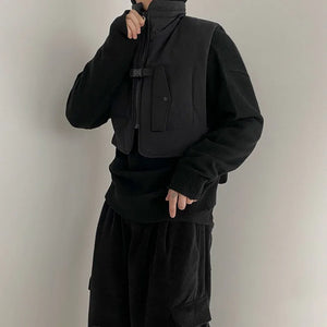 Korean Style Casual Waistcoat Jacket Rieworkes