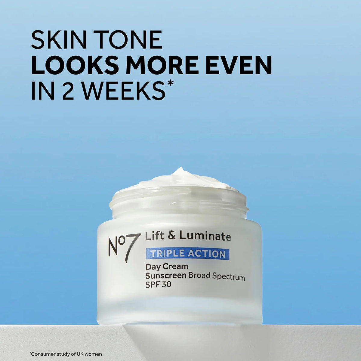 No7 Lift & Luminate Triple Action Day Cream - Anti-Aging Face Moisturizer SPF 30, Hyaluronic Acid & Vitamin C - Firms Skin for Radiant Glow - Suitable for Sensitive Skin (2 pack, 1.69 Fl Oz each) Regular, Pack of 2 Rieworkes
